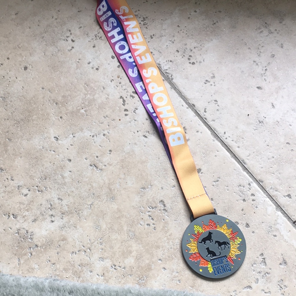 Bishop's Events Medal with Colorful Ribbon
